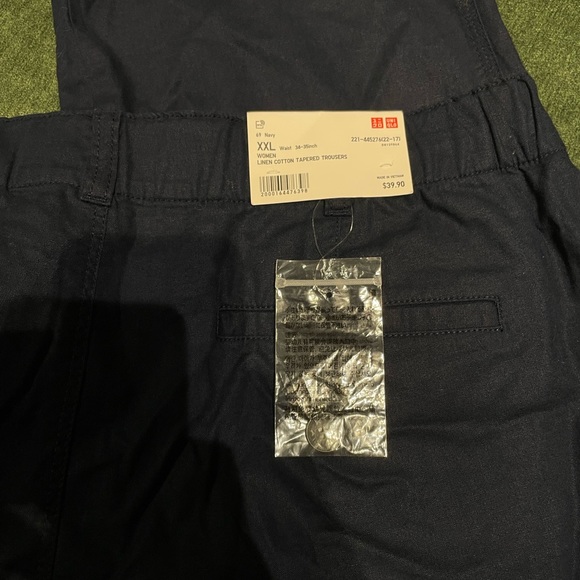 Uniqlo Linen cotton tapered trouser size XXL NWT - Picture 14 of 14